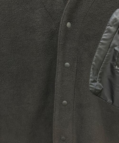 South2 West8（サウスツー ウエストエイト）South2 West8 (サウスツー ウエストエイト) Scouting Shirt Poly Fleece ブラック サイズ:Sの古着・服飾アイテム
