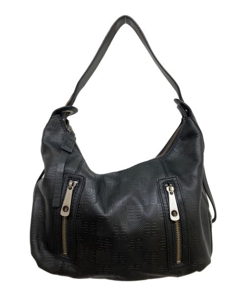 GIVENCHY（ジバンシィ）GIVENCHY (ジバンシィ) 4Gモノグラムレザーバッグ ブラックの古着・服飾アイテム