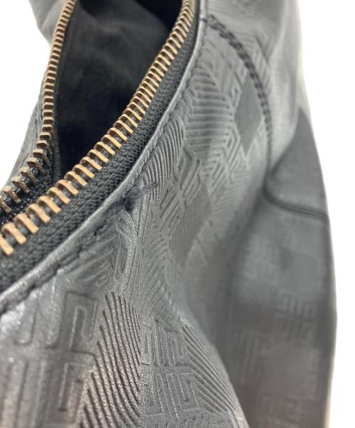 GIVENCHY（ジバンシィ）GIVENCHY (ジバンシィ) 4Gモノグラムレザーバッグ ブラックの古着・服飾アイテム