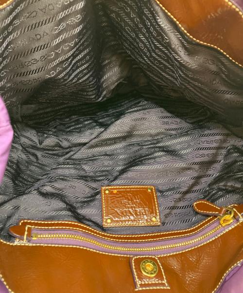 PRADA（プラダ）PRADA (プラダ) TESSUTO PIETRE パープルの古着・服飾アイテム