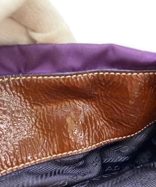 PRADA（プラダ）PRADA (プラダ) TESSUTO PIETRE パープルの古着・服飾アイテム