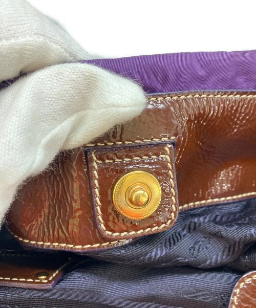 PRADA（プラダ）PRADA (プラダ) TESSUTO PIETRE パープルの古着・服飾アイテム