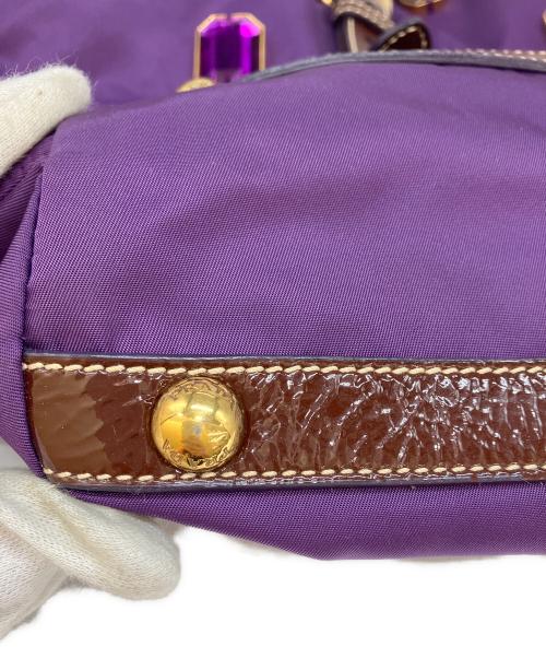 PRADA（プラダ）PRADA (プラダ) TESSUTO PIETRE パープルの古着・服飾アイテム