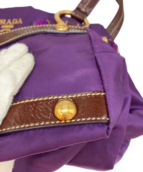 PRADA（プラダ）PRADA (プラダ) TESSUTO PIETRE パープルの古着・服飾アイテム