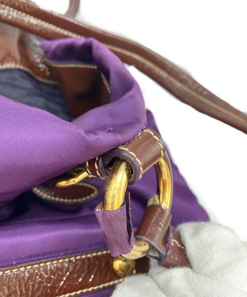 PRADA（プラダ）PRADA (プラダ) TESSUTO PIETRE パープルの古着・服飾アイテム