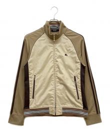 BURBERRY BLACK LABEL（バーバリーブラックレーベル）の古着「トラックジャケット」｜ベージュ