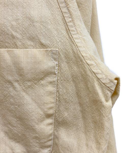 古着（フルギ）古着 (フルギ) ヴィンテージオープンカラーシャツ イエロー サイズ:不明の古着・服飾アイテム
