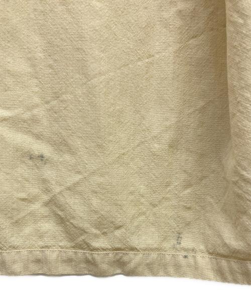 古着（フルギ）古着 (フルギ) ヴィンテージオープンカラーシャツ イエロー サイズ:不明の古着・服飾アイテム