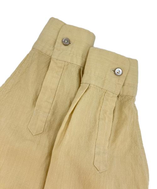 古着（フルギ）古着 (フルギ) ヴィンテージオープンカラーシャツ イエロー サイズ:不明の古着・服飾アイテム