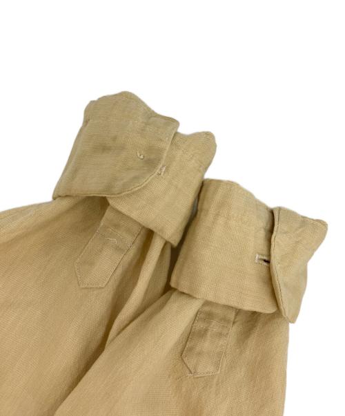 古着（フルギ）古着 (フルギ) ヴィンテージオープンカラーシャツ イエロー サイズ:不明の古着・服飾アイテム