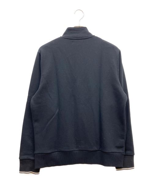 FRED PERRY（フレッドペリー）FRED PERRY (フレッドペリー) Half Zip Sweatshirt ブラック サイズ:SIZE Lの古着・服飾アイテム