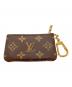 LOUIS VUITTON（ルイ ヴィトン）の古着「コインケース」｜ブラウン