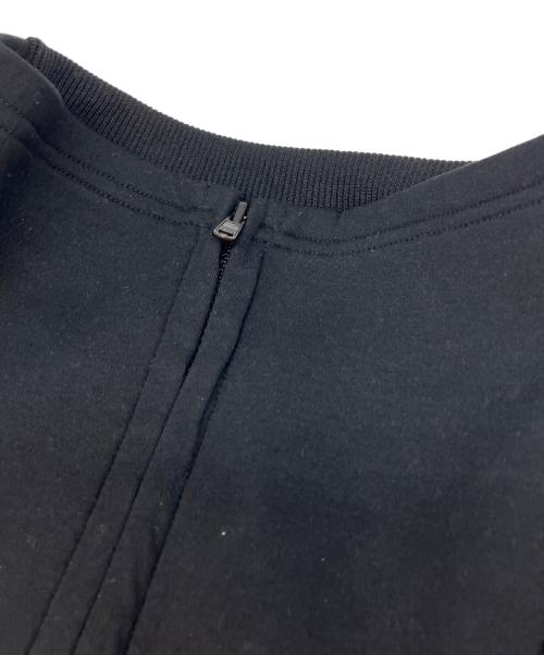 UN3D.（アンスリード）UN3D. (アンスリード) ハーフジップメッシュスウェット ブラック サイズ:SIZE 38の古着・服飾アイテム