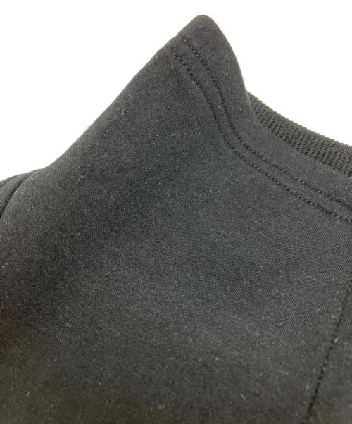 UN3D.（アンスリード）UN3D. (アンスリード) ハーフジップメッシュスウェット ブラック サイズ:SIZE 38の古着・服飾アイテム