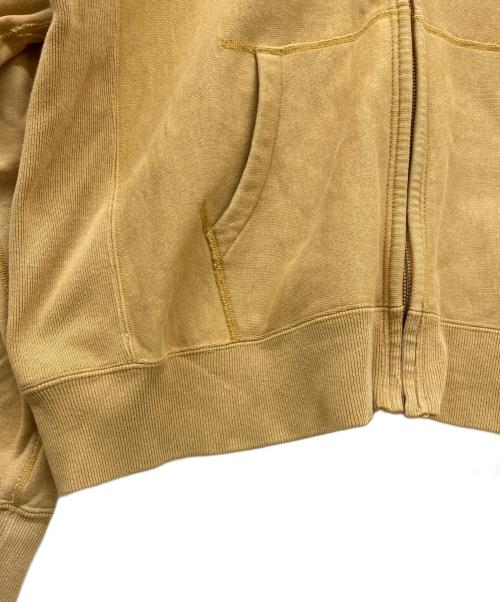 Hysteric Glamour（ヒステリックグラマー）Hysteric Glamour (ヒステリックグラマー) ジップパーカー イエロー サイズ:FREEの古着・服飾アイテム