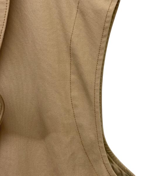 MAISON SPECIAL（メゾンスペシャル）MAISON SPECIAL (メゾンスペシャル) Over Size Trench Gilet ベージュ サイズ:FREE 未使用品の古着・服飾アイテム