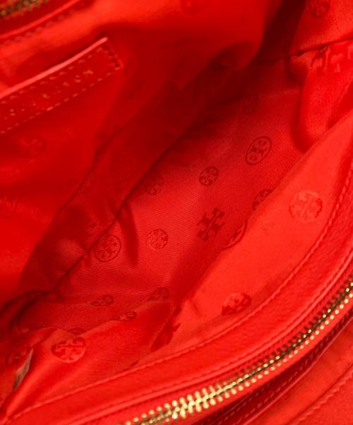 TORY BURCH（トリーバーチ）TORY BURCH (トリーバーチ) マリオン チェーン ショルダーバッグ レッドの古着・服飾アイテム