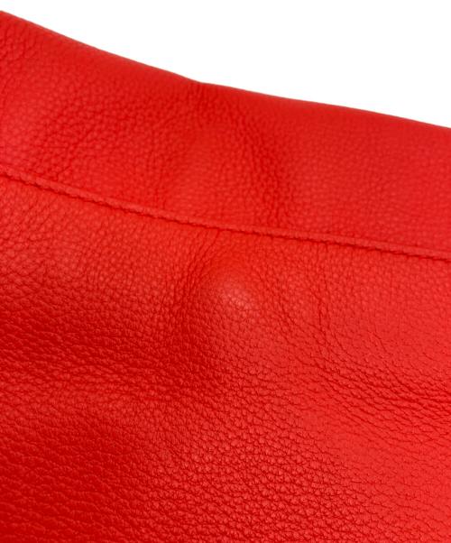 TORY BURCH（トリーバーチ）TORY BURCH (トリーバーチ) マリオン チェーン ショルダーバッグ レッドの古着・服飾アイテム