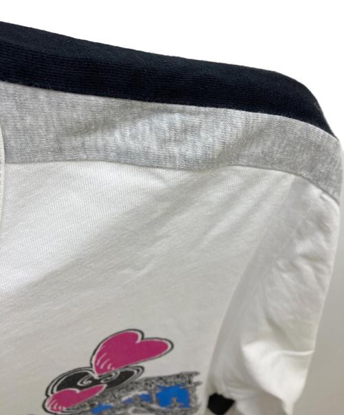 COMME des GARCONS SHIRT（コムデギャルソンシャツ）COMME des GARCONS SHIRT (コムデギャルソンシャツ) プリントカットソー ホワイト サイズ:SIZE Lの古着・服飾アイテム
