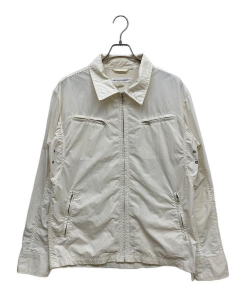 COMME des GARCONS SHIRT（コムデギャルソンシャツ）COMME des GARCONS SHIRT (コムデギャルソンシャツ) ナイロンジャケット アイボリー サイズ:Ｍの古着・服飾アイテム