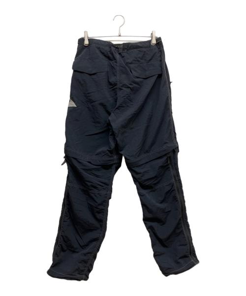 and wander（アンドワンダー）and wander (アンドワンダー) Ny taffeta hiker 2way pants ブラック サイズ:SIZE XLの古着・服飾アイテム