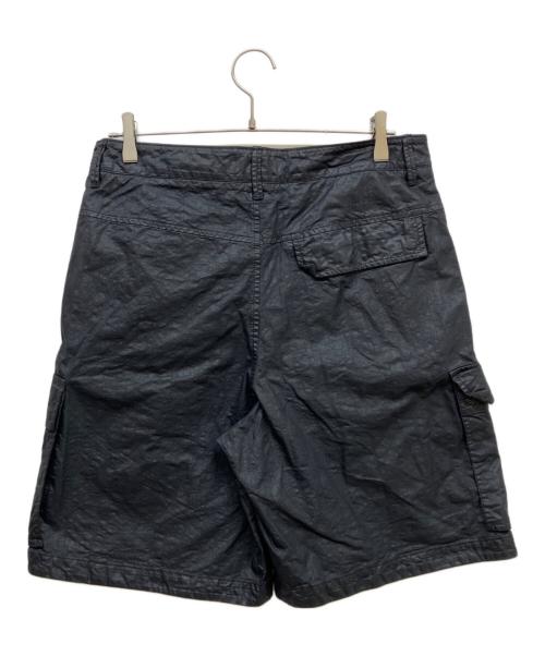 STONE ISLAND（ストーンアイランド）STONE ISLAND (ストーンアイランド) ORGANIC-LOOK NYLON PANAMA-TC - GARMENT DYED - SHORTS ブラック サイズ:W30の古着・服飾アイテム