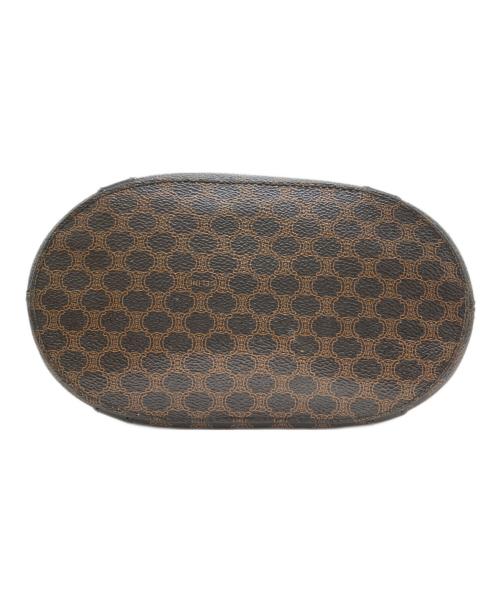CELINE（セリーヌ）CELINE (セリーヌ) マカダム柄トートバッグ ブラウンの古着・服飾アイテム