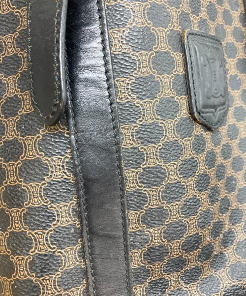 CELINE（セリーヌ）CELINE (セリーヌ) マカダム柄トートバッグ ブラウンの古着・服飾アイテム