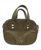 maison kitsuneメゾンキツネ）の古着「BOOGIE CAMERA BAG」｜オリーブ