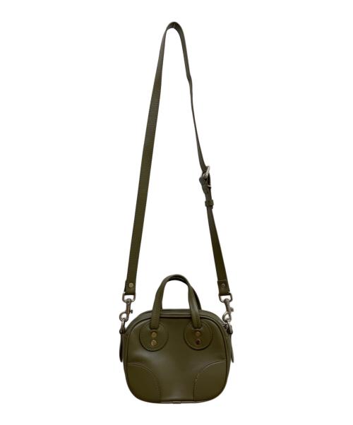 maison kitsune（メゾンキツネ）maison kitsune (メゾンキツネ) BOOGIE CAMERA BAG オリーブの古着・服飾アイテム