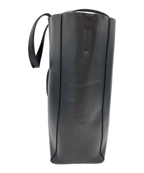 CELINE（セリーヌ）CELINE (セリーヌ) バーティカルカバスモールレザー2WAYショルダーバッグ ブラックの古着・服飾アイテム