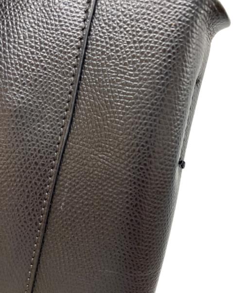 CELINE（セリーヌ）CELINE (セリーヌ) バーティカルカバスモールレザー2WAYショルダーバッグ ブラックの古着・服飾アイテム