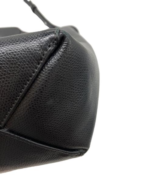 CELINE（セリーヌ）CELINE (セリーヌ) バーティカルカバスモールレザー2WAYショルダーバッグ ブラックの古着・服飾アイテム