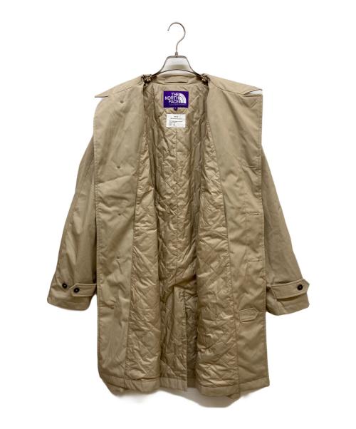 THE NORTHFACE PURPLELABEL（ザ・ノースフェイス パープルレーベル）THE NORTHFACE PURPLELABEL (ザ・ノースフェイス パープルレーベル) ステンカラーコート ベージュ サイズ:XLの古着・服飾アイテム