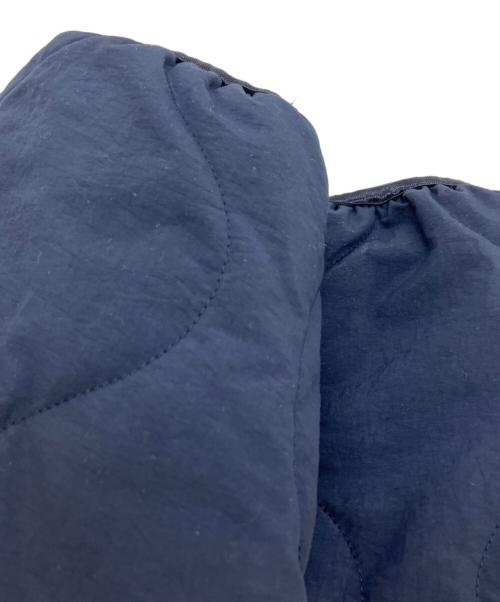 BEAMS（ビームス）BEAMS (ビームス) ワイドフィット ダウン ミリタリー ライナー ジャケット ネイビー サイズ:SIZE M 未使用品の古着・服飾アイテム
