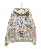 SAINT MICHAELセントマイケル）の古着「BR HOODIE/LA」｜ライトグレー