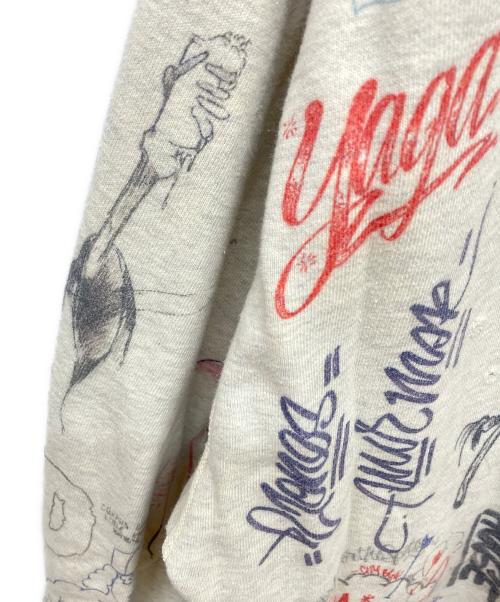 SAINT MICHAEL（セントマイケル）SAINT MICHAEL (セントマイケル) BR HOODIE/LA ライトグレー サイズ:XLの古着・服飾アイテム