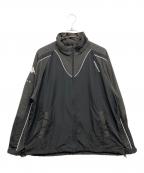 Cabaret Poval×KAPPAキャバレーポバール×カッパ）の古着「ACROMATICO TRACK JACKET」｜ブラック
