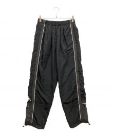 Cabaret Poval（キャバレーポバール）の古着「Acromatico Track Pants」｜ブラック