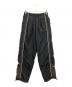 Cabaret Poval（キャバレーポバール）の古着「Acromatico Track Pants」｜ブラック
