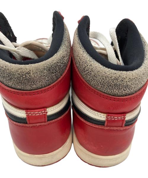 NIKE（ナイキ）NIKE (ナイキ) AIR JORDAN 1 RETRO HIGH OG CHICAGO レッド サイズ:US8の古着・服飾アイテム