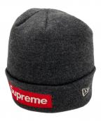 SUPREME×New Eraシュプリーム×ニューエラ）の古着「Box Logo Beanie」｜グレー