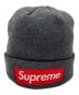 中古・古着 SUPREME (シュプリーム) New Era (ニューエラ) Box Logo Beanie グレー：8000円