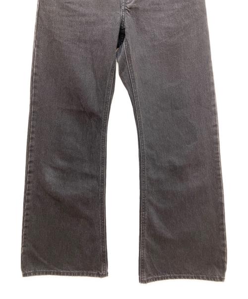 LEVI'S（リーバイス）LEVI'S (リーバイス) BIOTOP (ビオトープ) ルーズブーツカット フレアワイドデニムパンツ ブラック サイズ:SIZE 61cm (W24)の古着・服飾アイテム