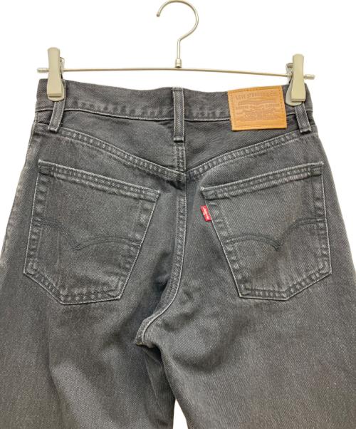 LEVI'S（リーバイス）LEVI'S (リーバイス) BIOTOP (ビオトープ) ルーズブーツカット フレアワイドデニムパンツ ブラック サイズ:SIZE 61cm (W24)の古着・服飾アイテム