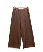MAISON SPECIALメゾンスペシャル）の古着「Heavy-Weight Sweat Buggy Pants」｜ブラウン
