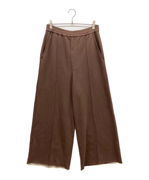 MAISON SPECIAL（メゾンスペシャル）MAISON SPECIAL (メゾンスペシャル) Heavy-Weight Sweat Buggy Pants ブラウン サイズ:1の古着・服飾アイテム