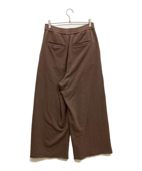 MAISON SPECIAL（メゾンスペシャル）MAISON SPECIAL (メゾンスペシャル) Heavy-Weight Sweat Buggy Pants ブラウン サイズ:1の古着・服飾アイテム