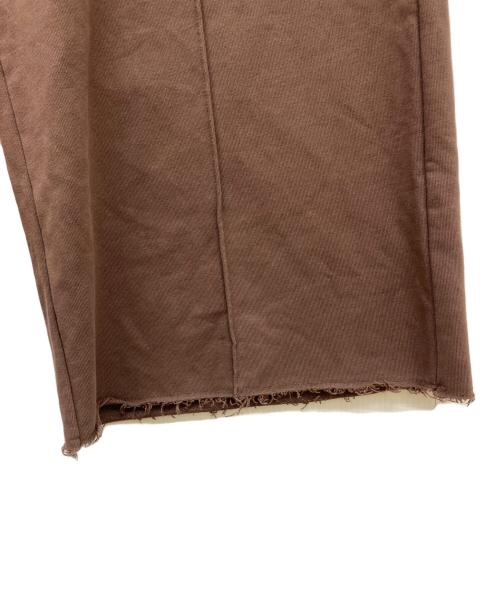 MAISON SPECIAL（メゾンスペシャル）MAISON SPECIAL (メゾンスペシャル) Heavy-Weight Sweat Buggy Pants ブラウン サイズ:1の古着・服飾アイテム