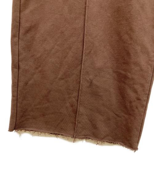 MAISON SPECIAL（メゾンスペシャル）MAISON SPECIAL (メゾンスペシャル) Heavy-Weight Sweat Buggy Pants ブラウン サイズ:1の古着・服飾アイテム